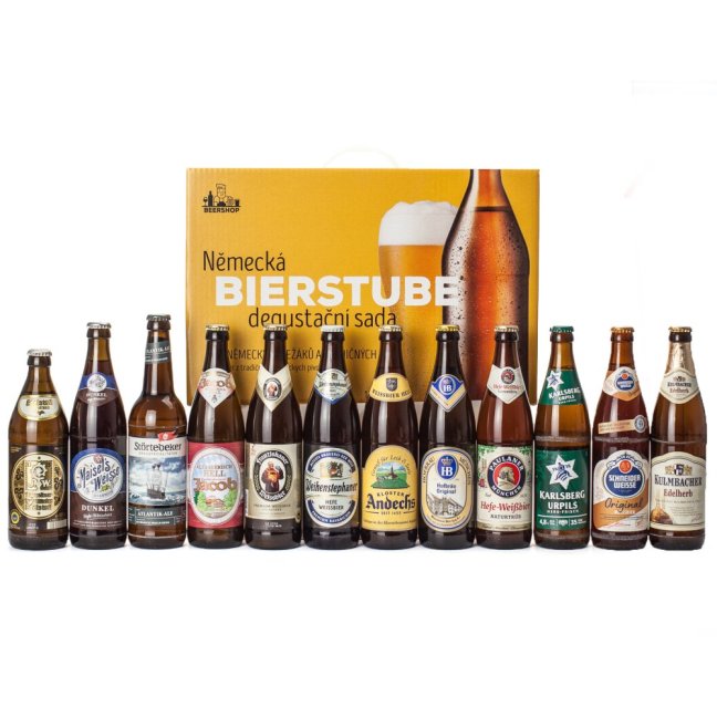 Německá-Bierstube 12 německých piv
