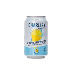 Charlie's-Organics Sprudelwasser Zitrone