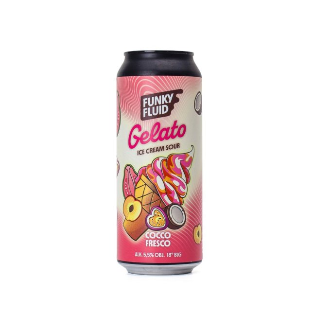 Funky-Fluid 18° Gelato Cocco Fresco Pastry Sour